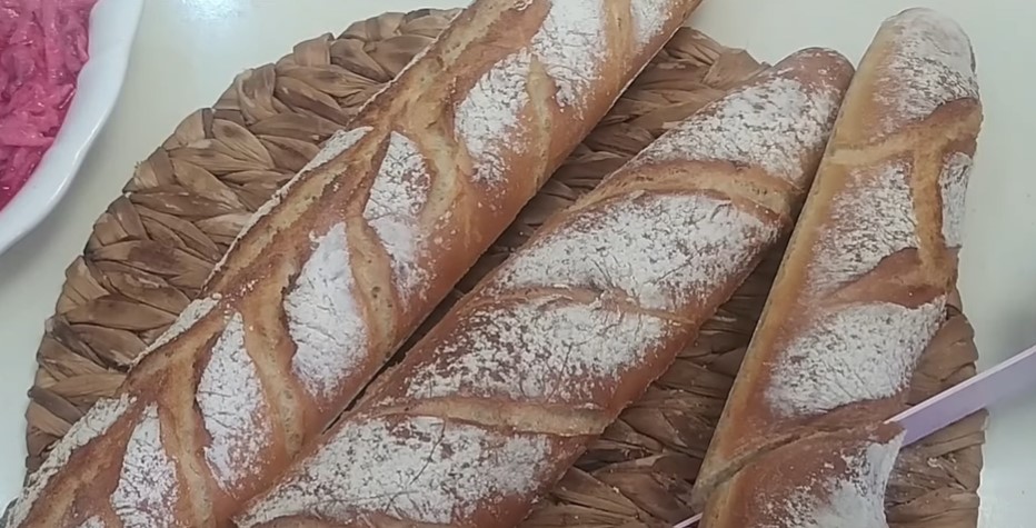 pain français les baguettes(bread recipe)