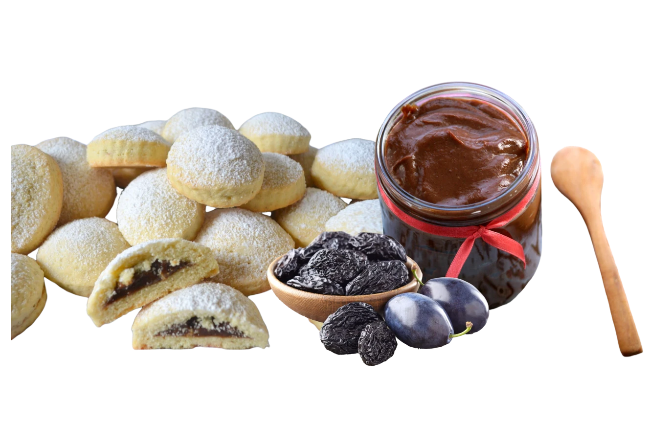 Biscuits Fourrés à la Crème de Pruneaux