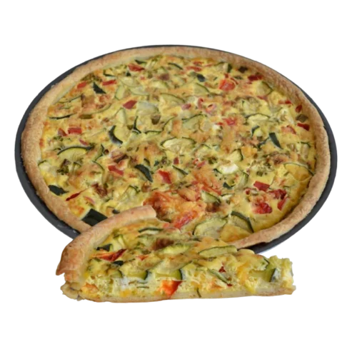 Quiche Savoureuse aux Légumes et Fromages 🌿🧀