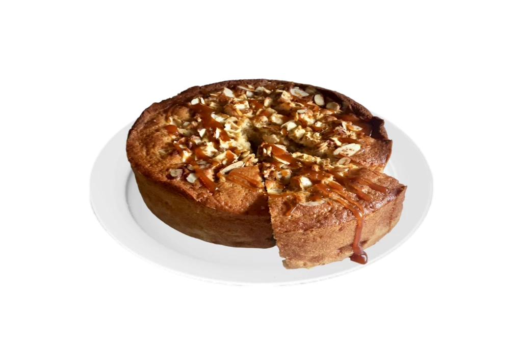 Gâteau moelleux aux pommes et fromage