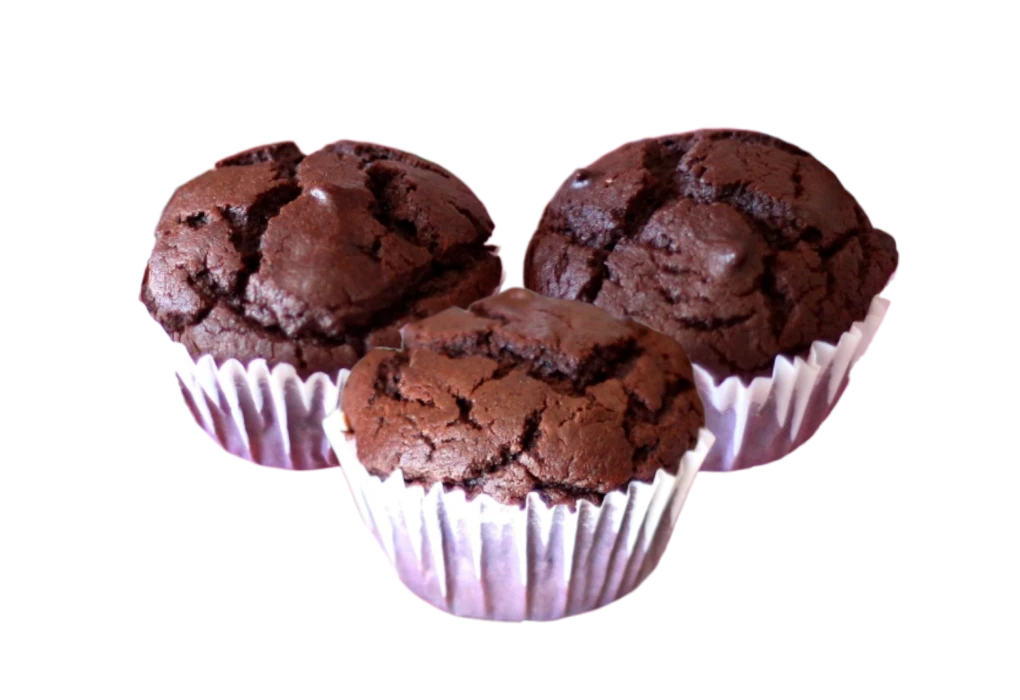 Muffins tout chocolat