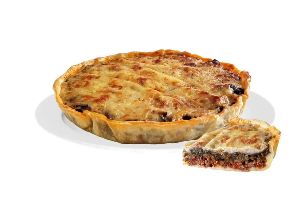 Quiche à la moussaka