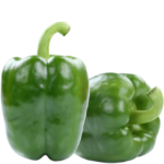 2 poivrons verts