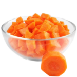 carotte en petits dés