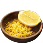 zeste râpé d’un citron